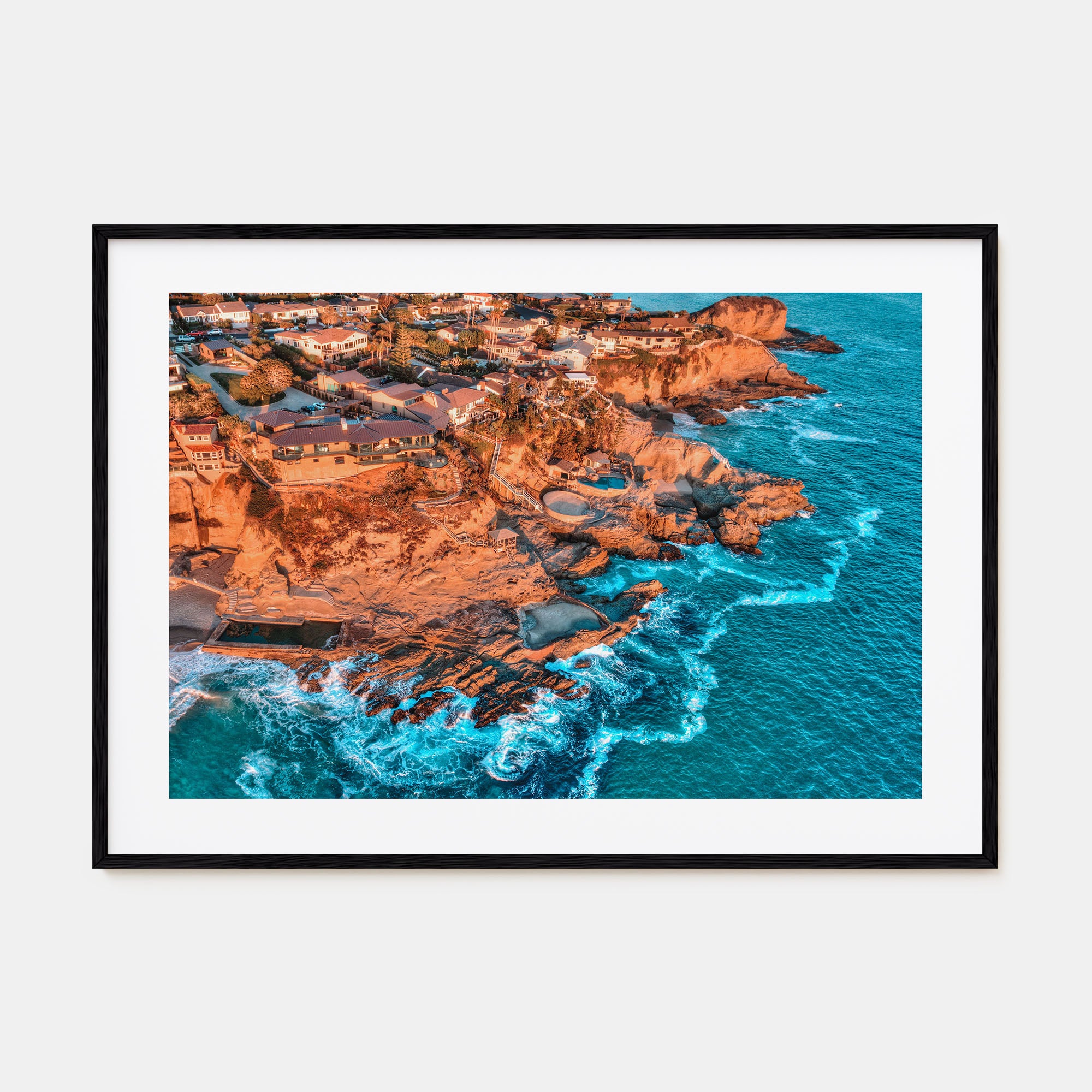 Orange County Landscape Color Poster