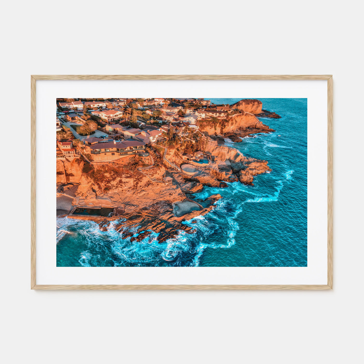 Orange County Landscape Color Poster
