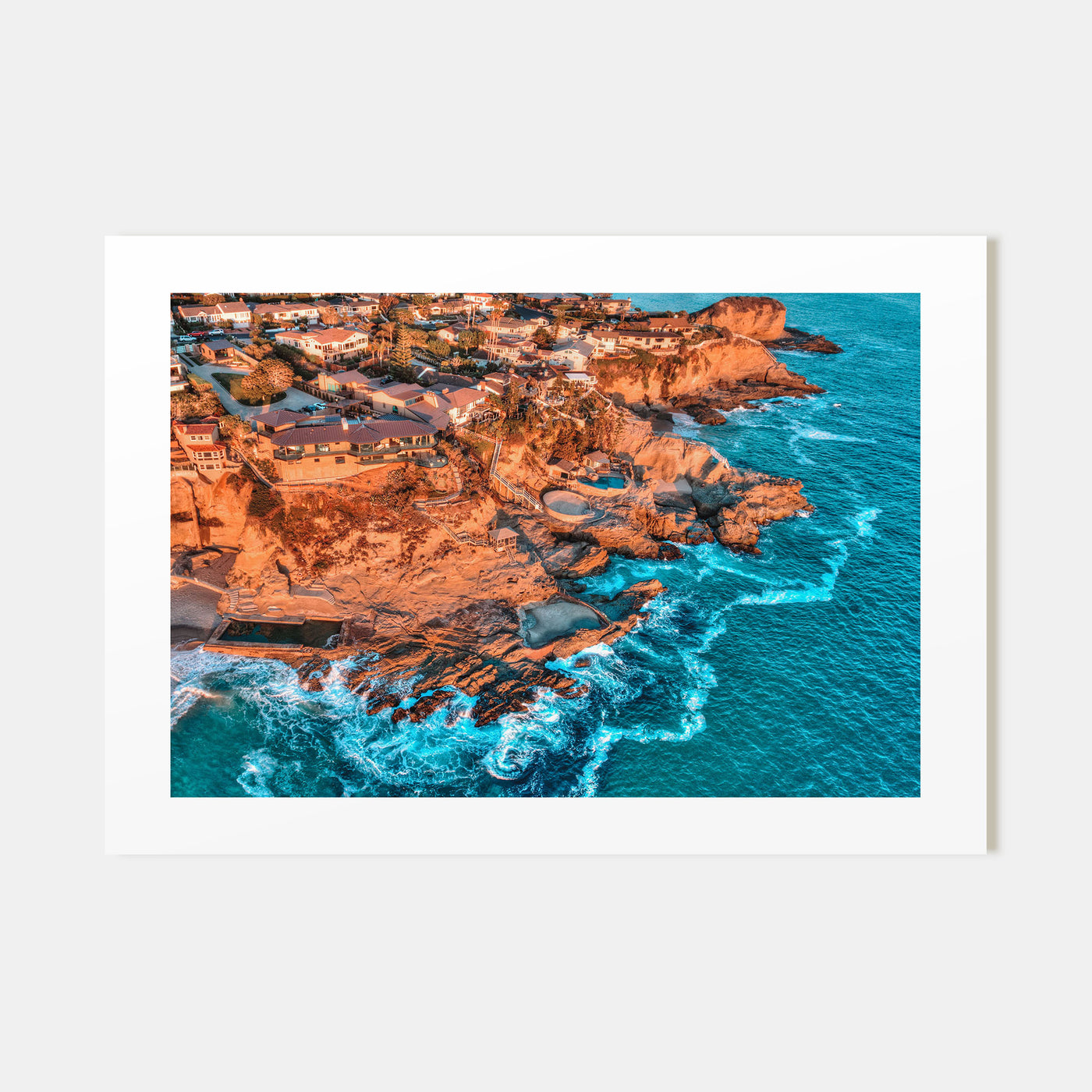 Orange County Landscape Color Poster