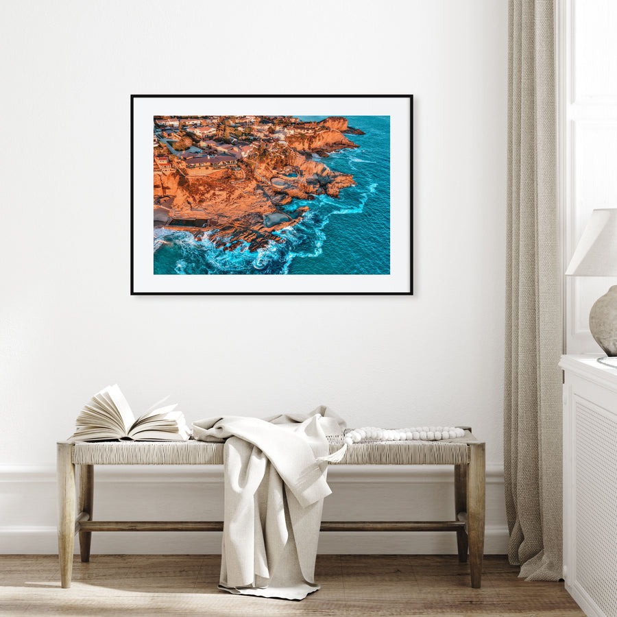 Orange County Landscape Color Poster