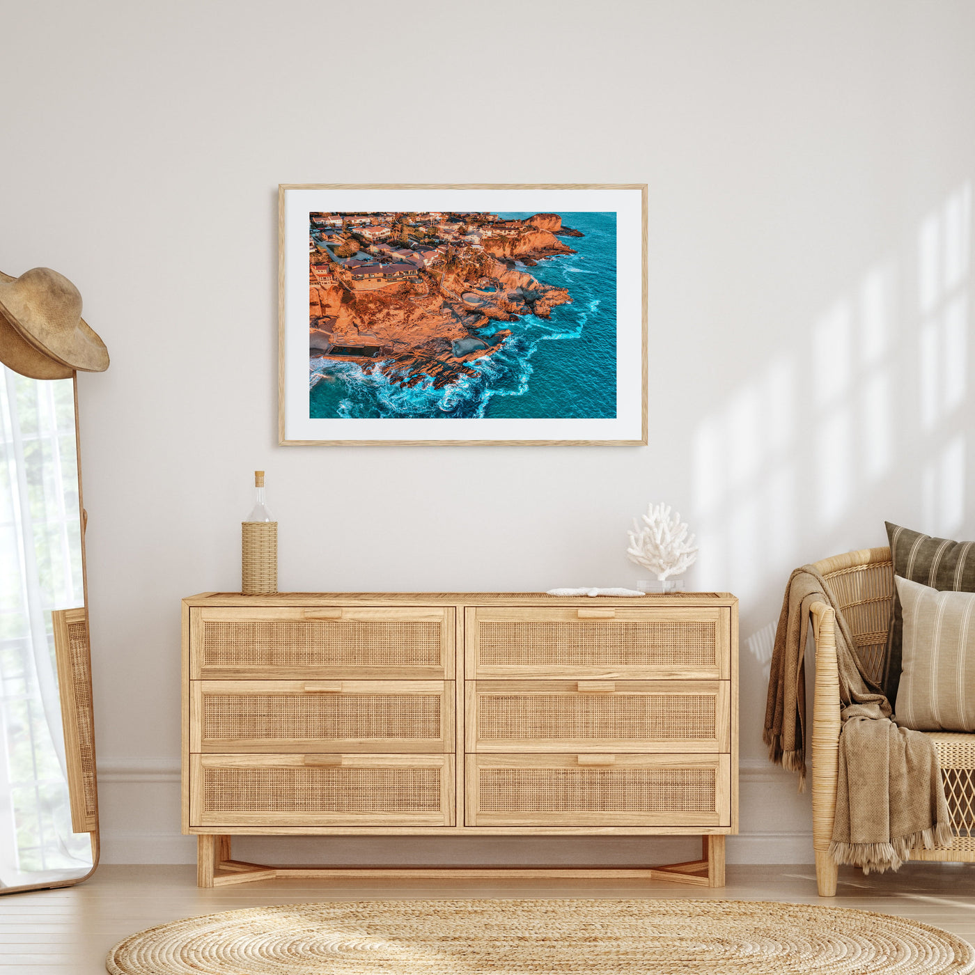 Orange County Landscape Color Poster