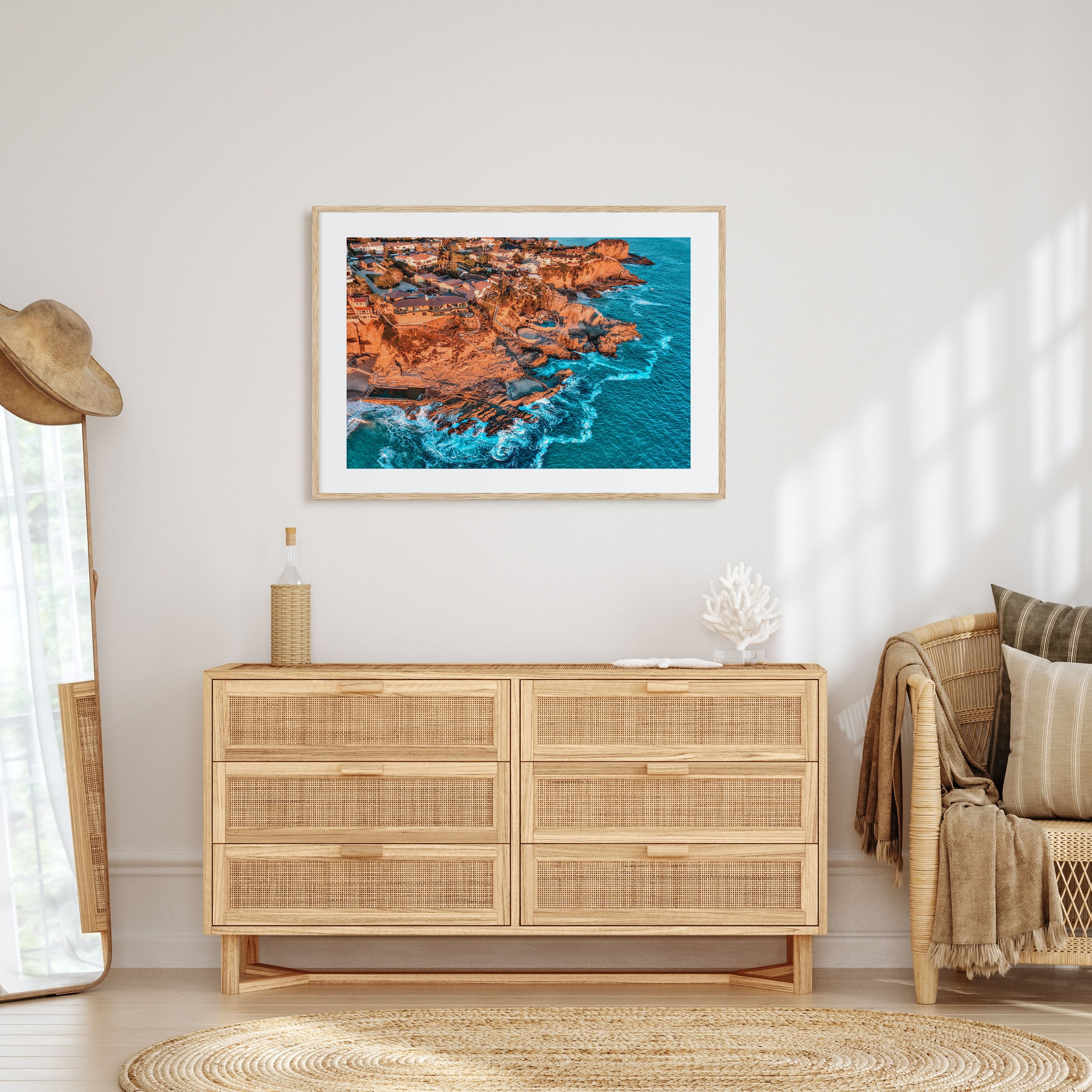 Orange County Landscape Color Poster