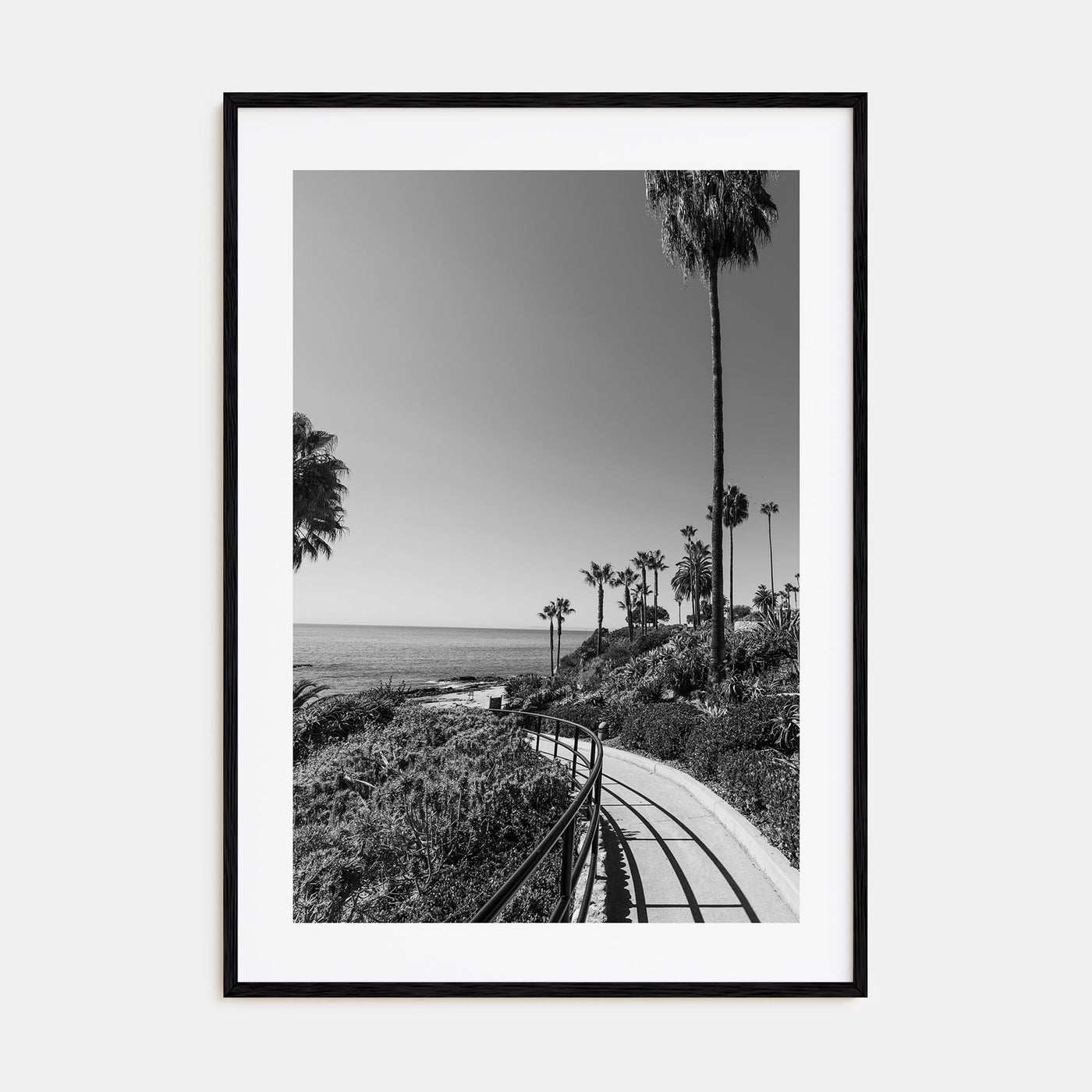 Orange County Photo B&W No 1 Poster