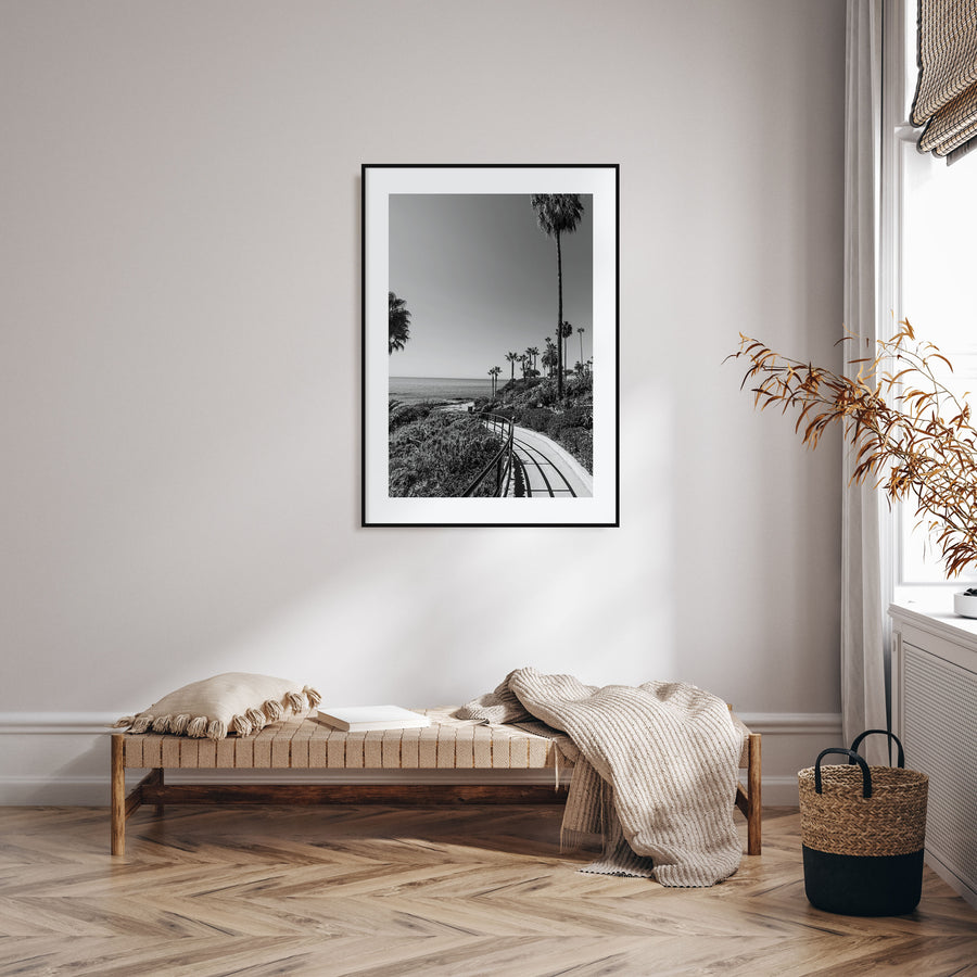 Orange County Photo B&W No 1 Poster