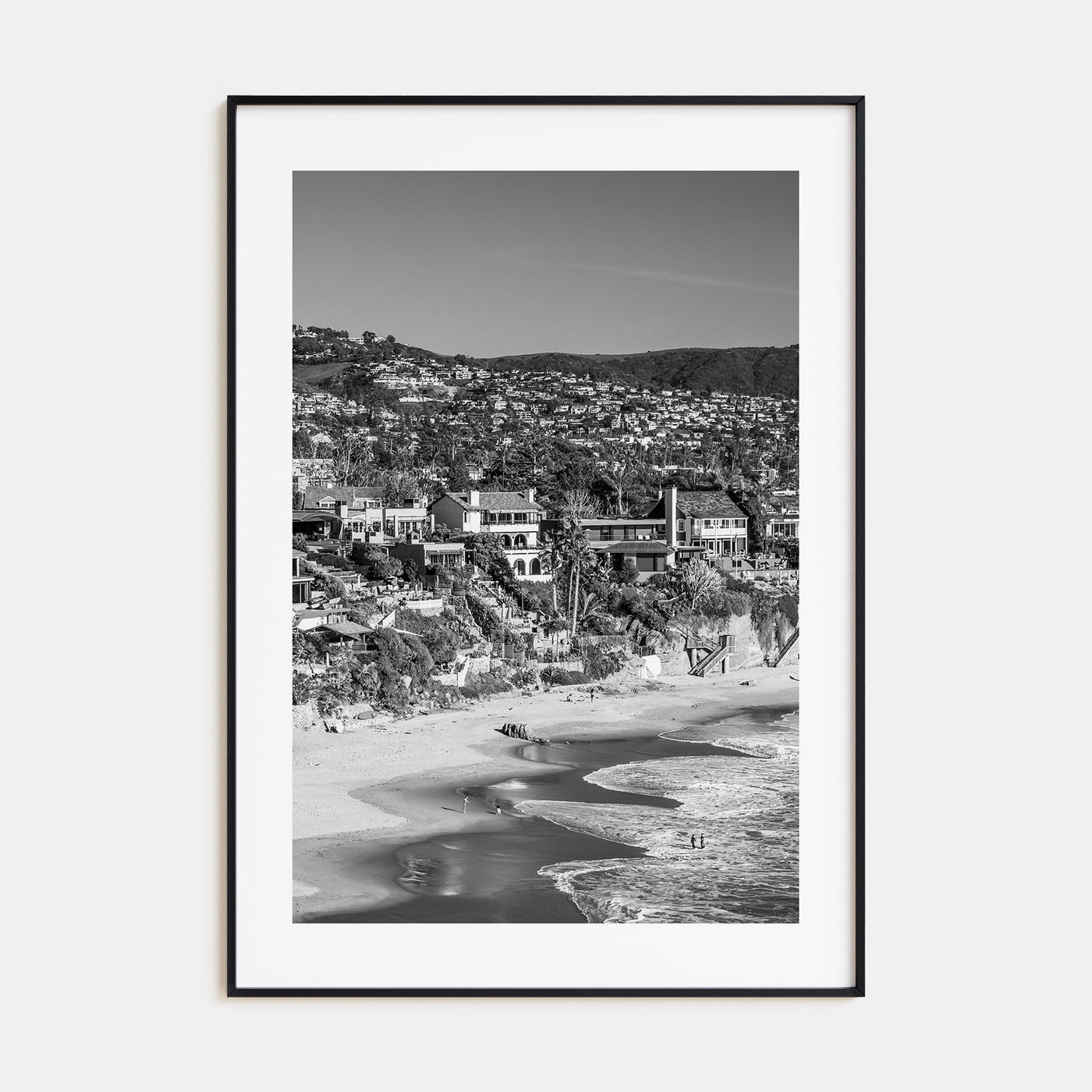 Orange County Photo B&W No 2 Poster