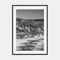 Orange County Photo B&W No 2 Poster