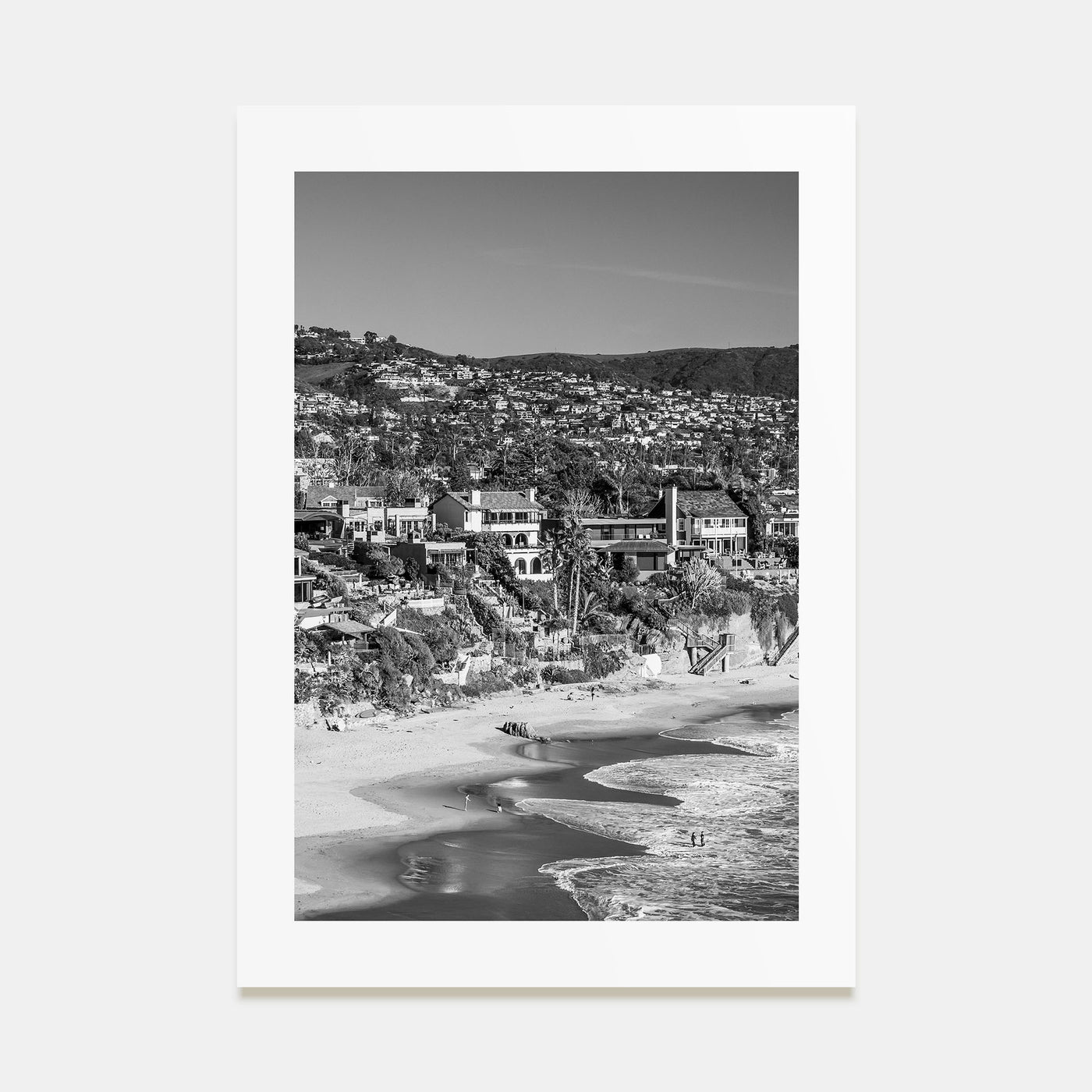 Orange County Photo B&W No 2 Poster