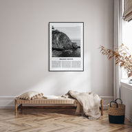 Orange County Travel B&W No 2 Poster