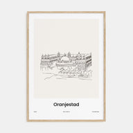 Oranjestad Drawn Poster