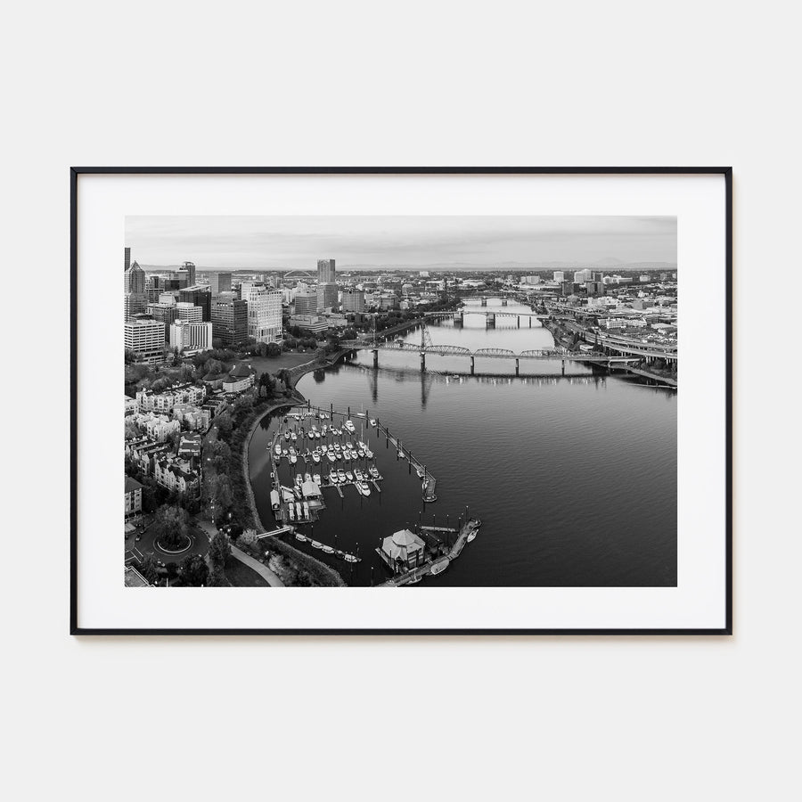 Oregon Landscape B&W Poster