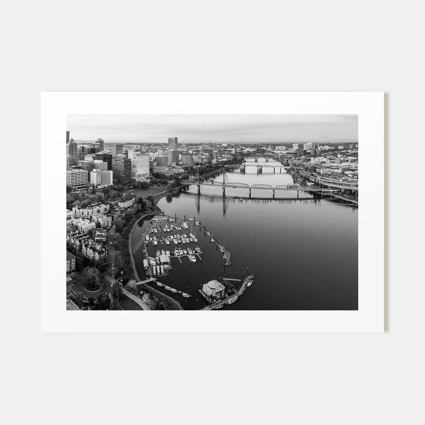 Oregon Landscape B&W Poster