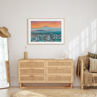 Oregon Landscape Color Poster