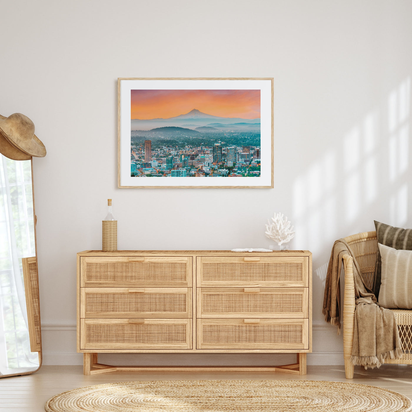 Oregon Landscape Color Poster