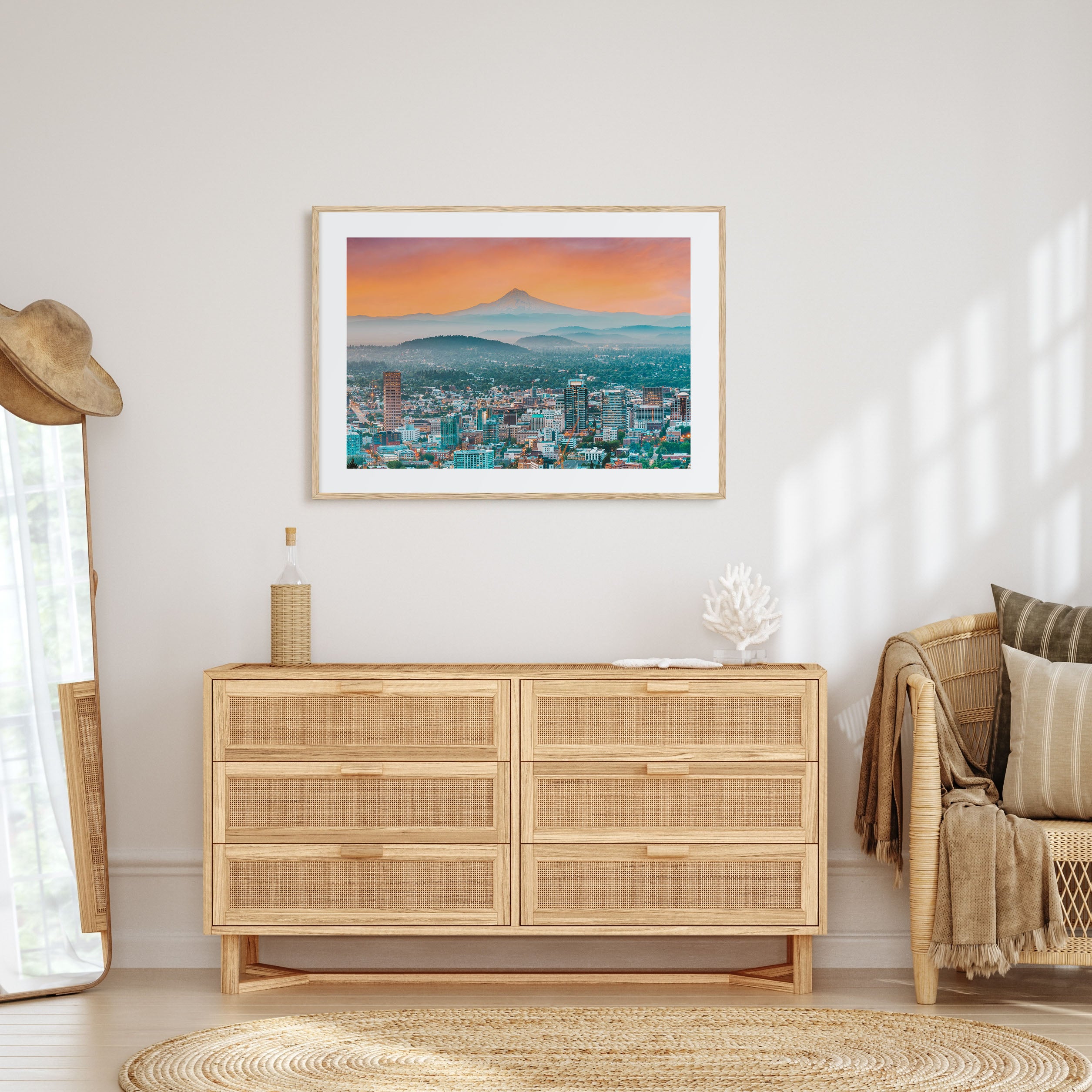 Oregon Landscape Color Poster