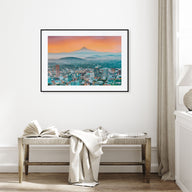 Oregon Landscape Color Poster