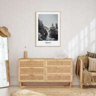 Oregon Portrait B&W No 1 Poster