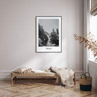 Oregon Portrait B&W No 1 Poster