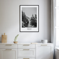 Oregon Portrait B&W No 1 Poster
