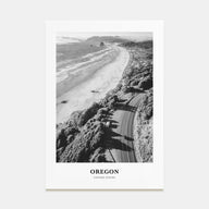 Oregon Portrait B&W No 3 Poster