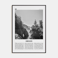 Oregon Travel B&W No 1 Poster