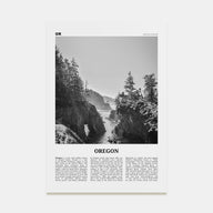 Oregon Travel B&W No 1 Poster