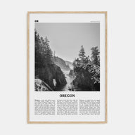 Oregon Travel B&W No 1 Poster