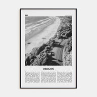 Oregon Travel B&W No 3 Poster