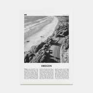 Oregon Travel B&W No 3 Poster