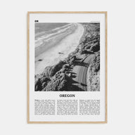 Oregon Travel B&W No 3 Poster