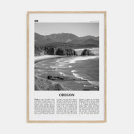 Oregon Travel B&W No 5 Poster