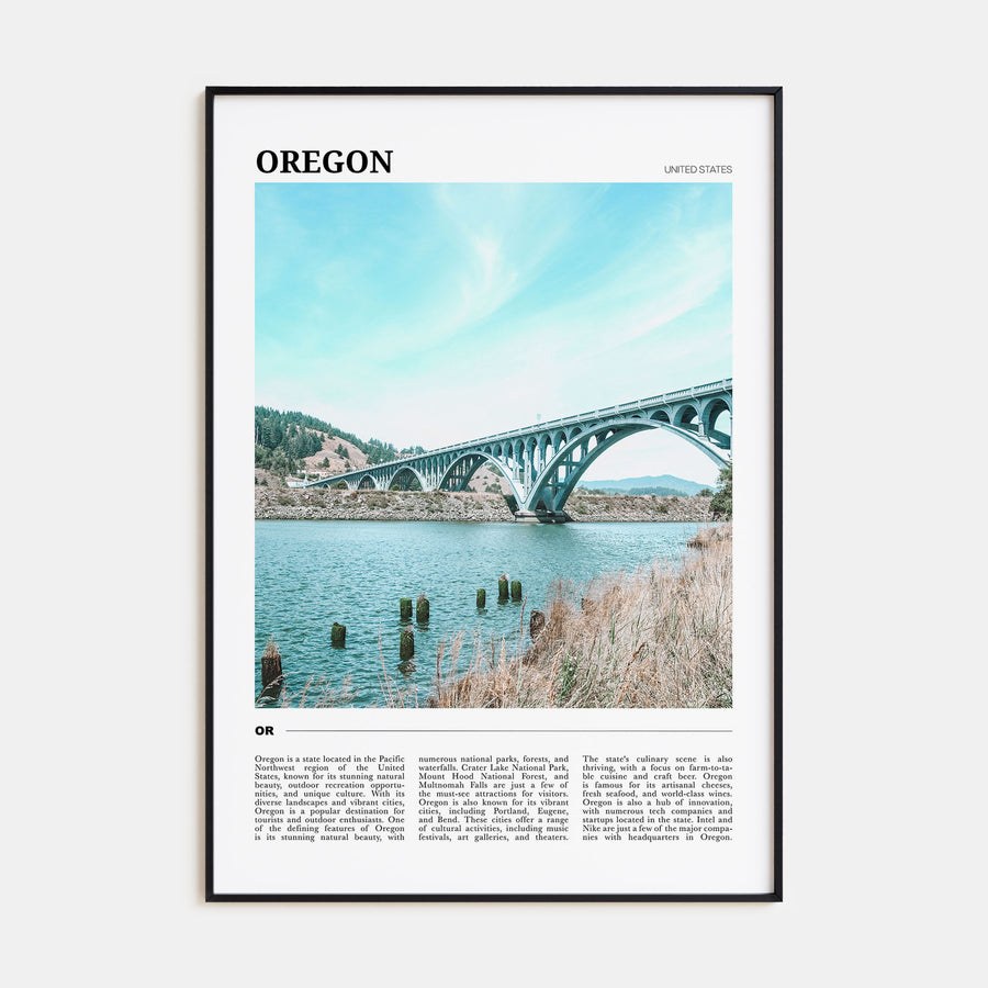 Oregon Travel Color No 1 Poster