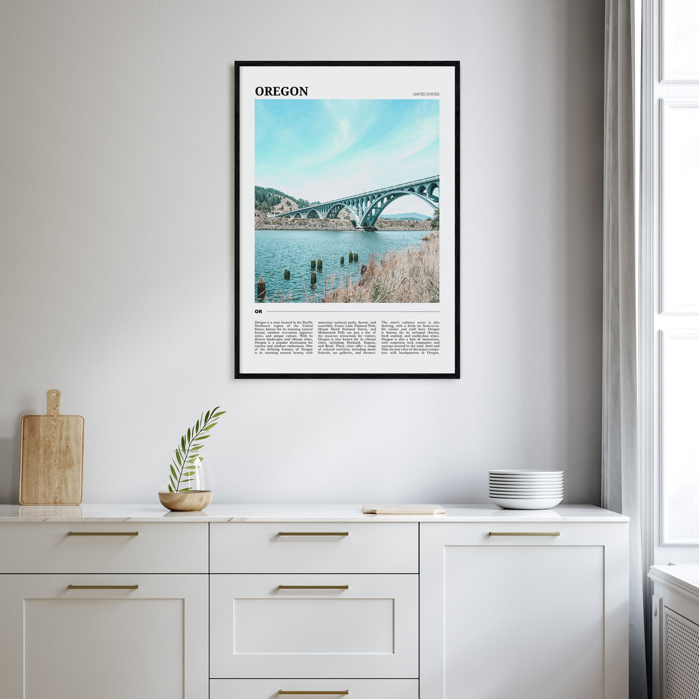 Oregon Travel Color No 1 Poster