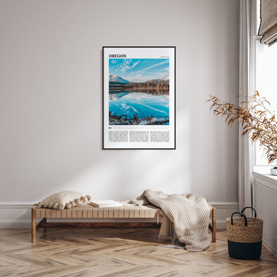 Oregon Travel Color No 2 Poster