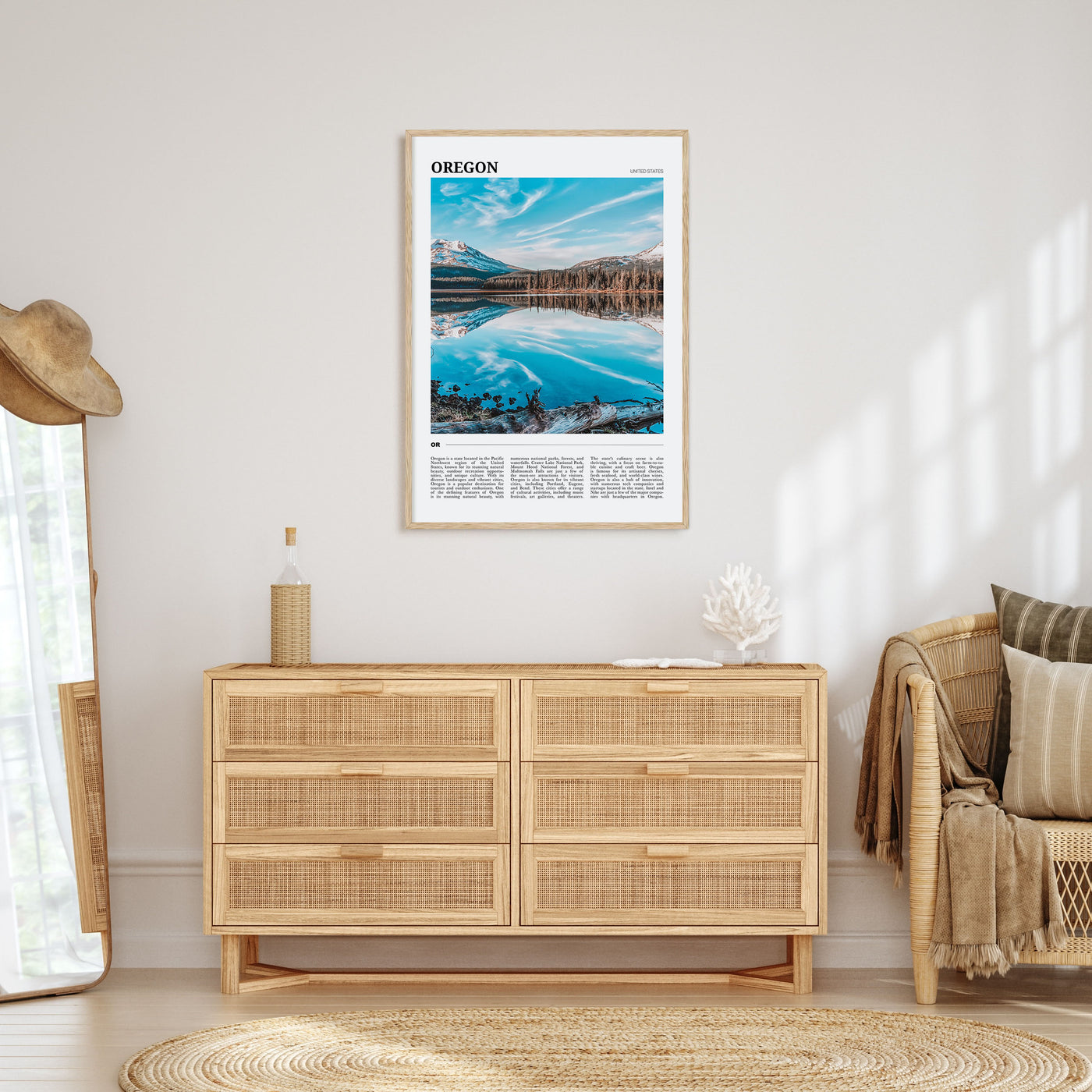 Oregon Travel Color No 2 Poster