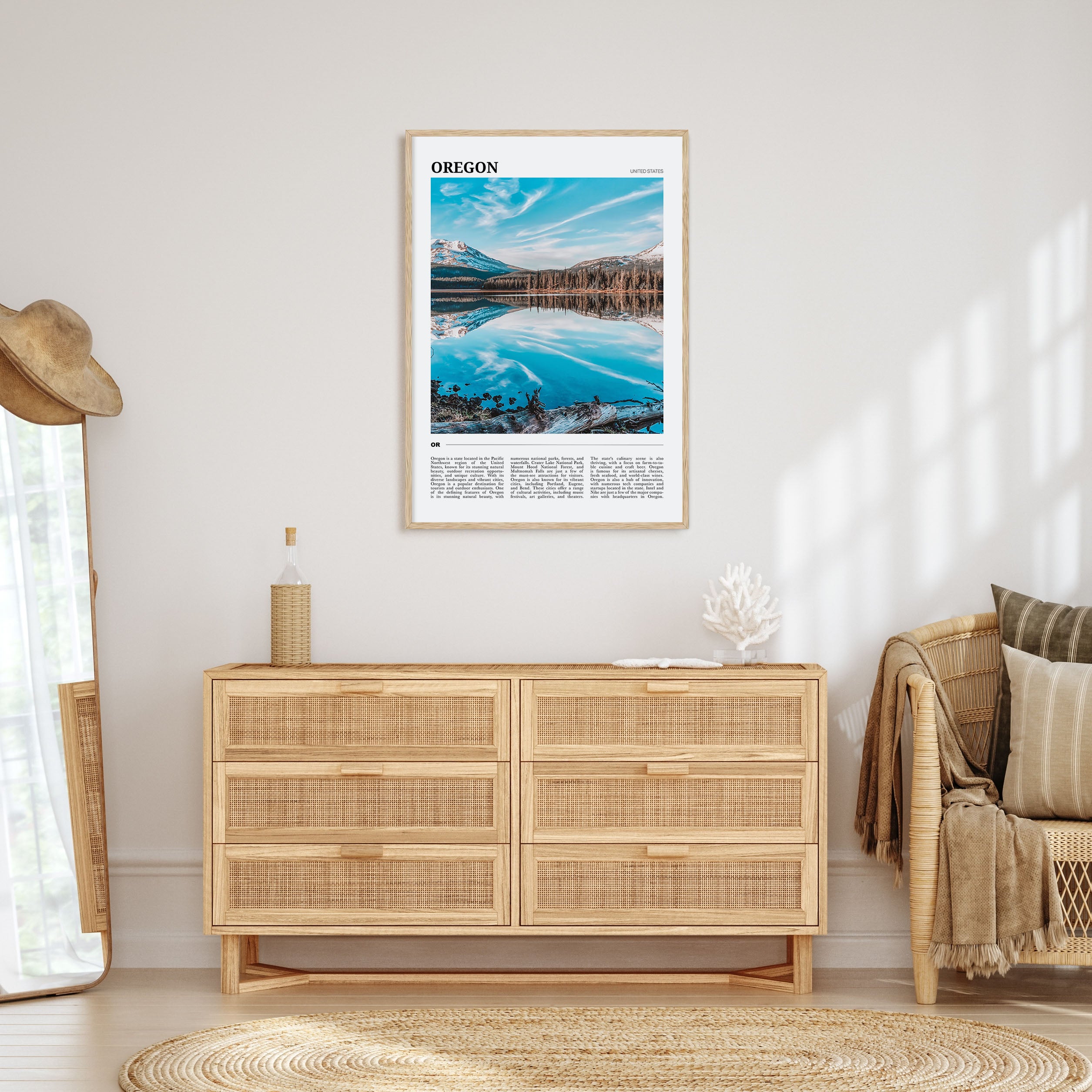Oregon Travel Color No 2 Poster