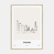 Orlando Drawn Poster