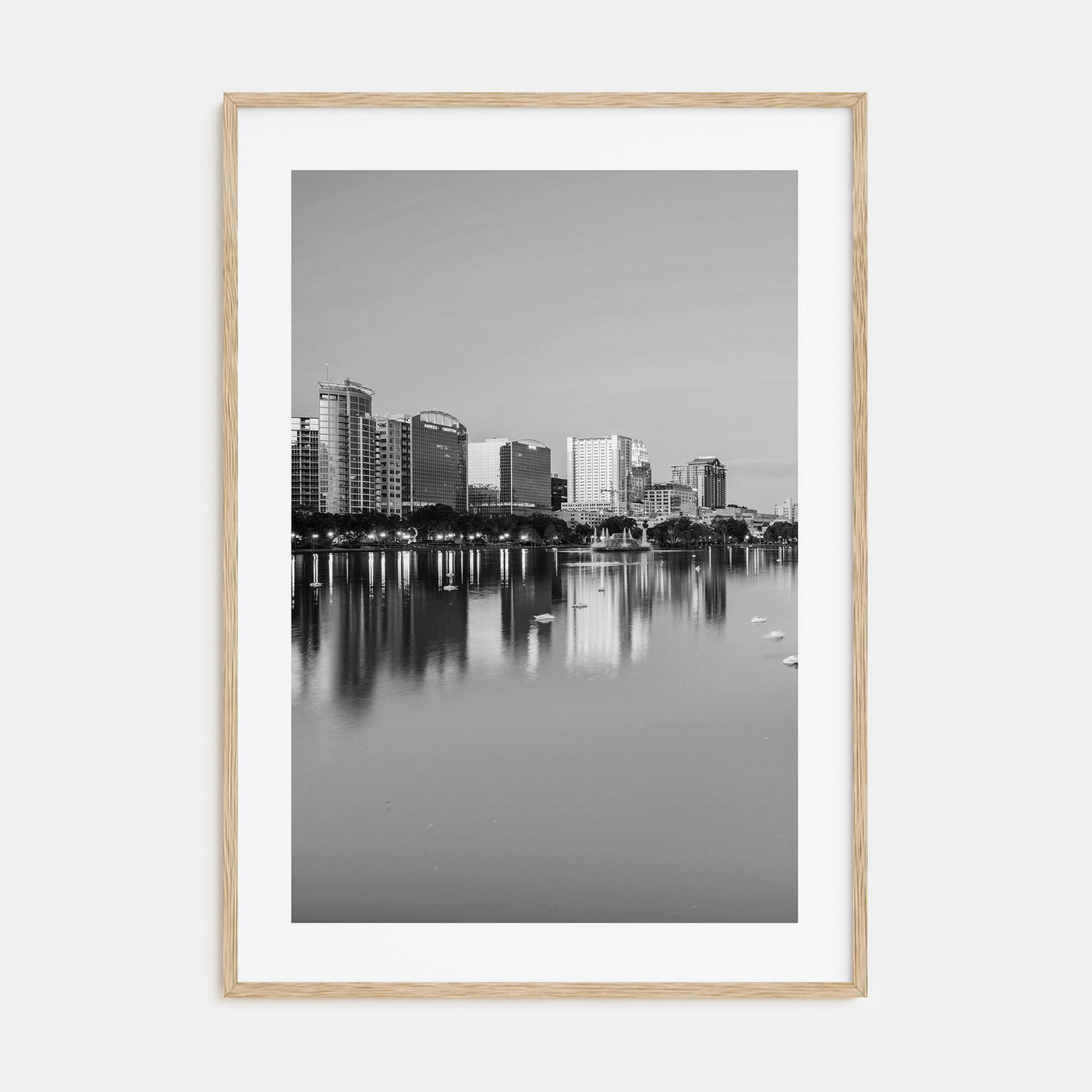 Orlando Photo B&W No 1 Poster