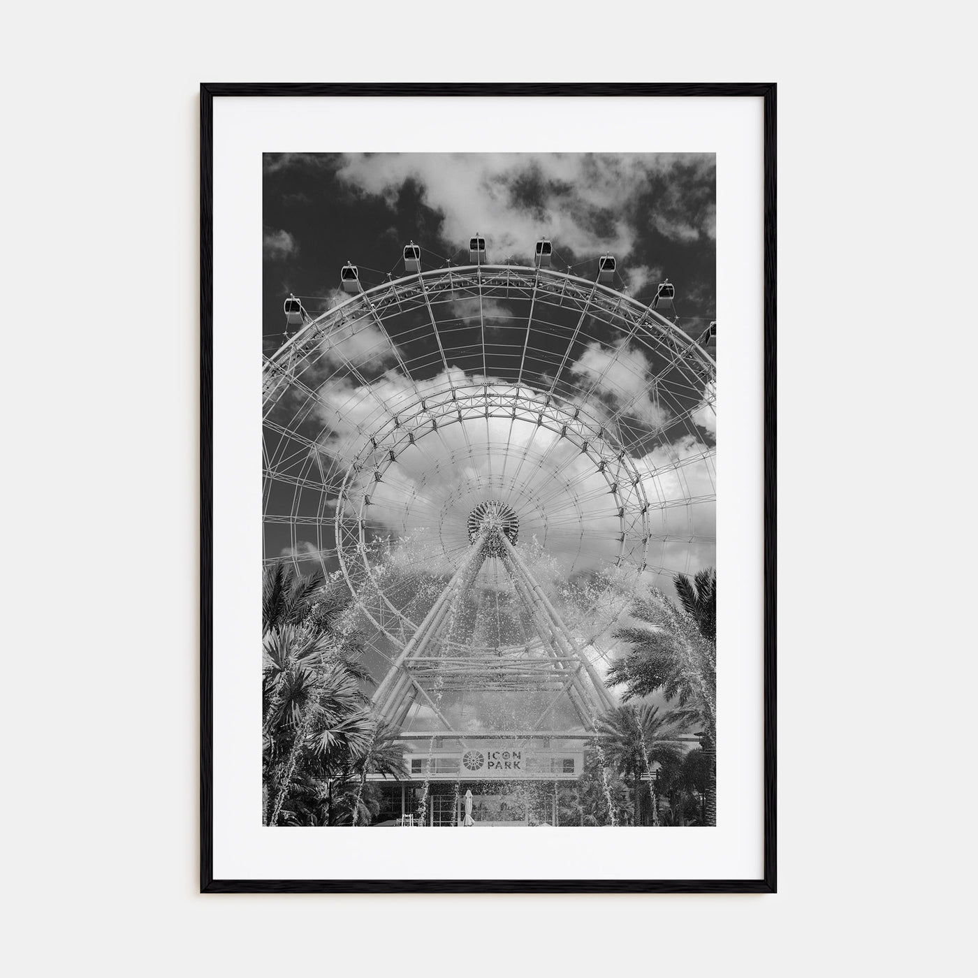 Orlando Photo B&W No 2 Poster