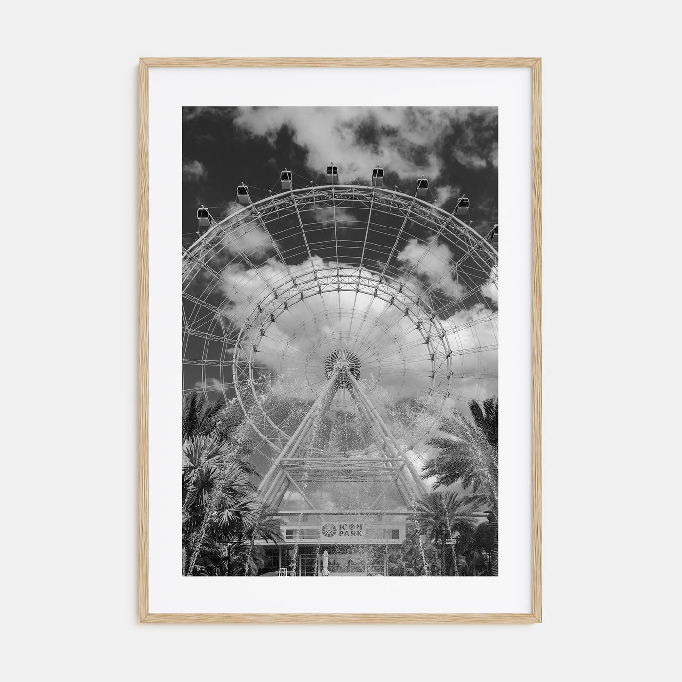 Orlando Photo B&W No 2 Poster