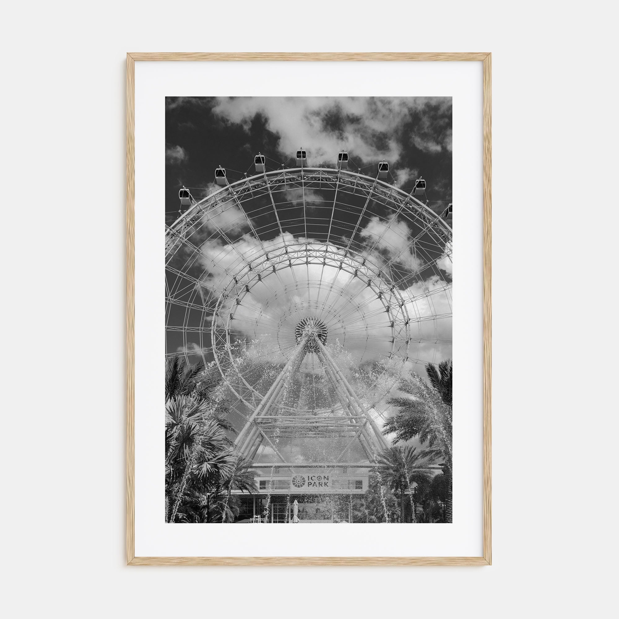 Orlando Photo B&W No 2 Poster