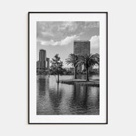 Orlando Photo B&W No 3 Poster