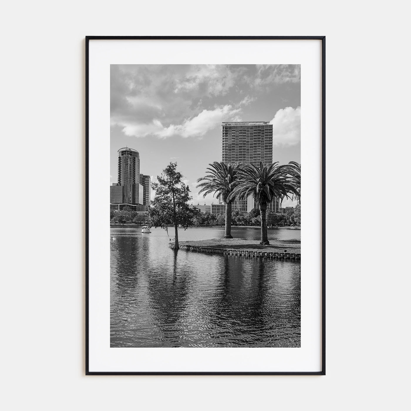 Orlando Photo B&W No 3 Poster