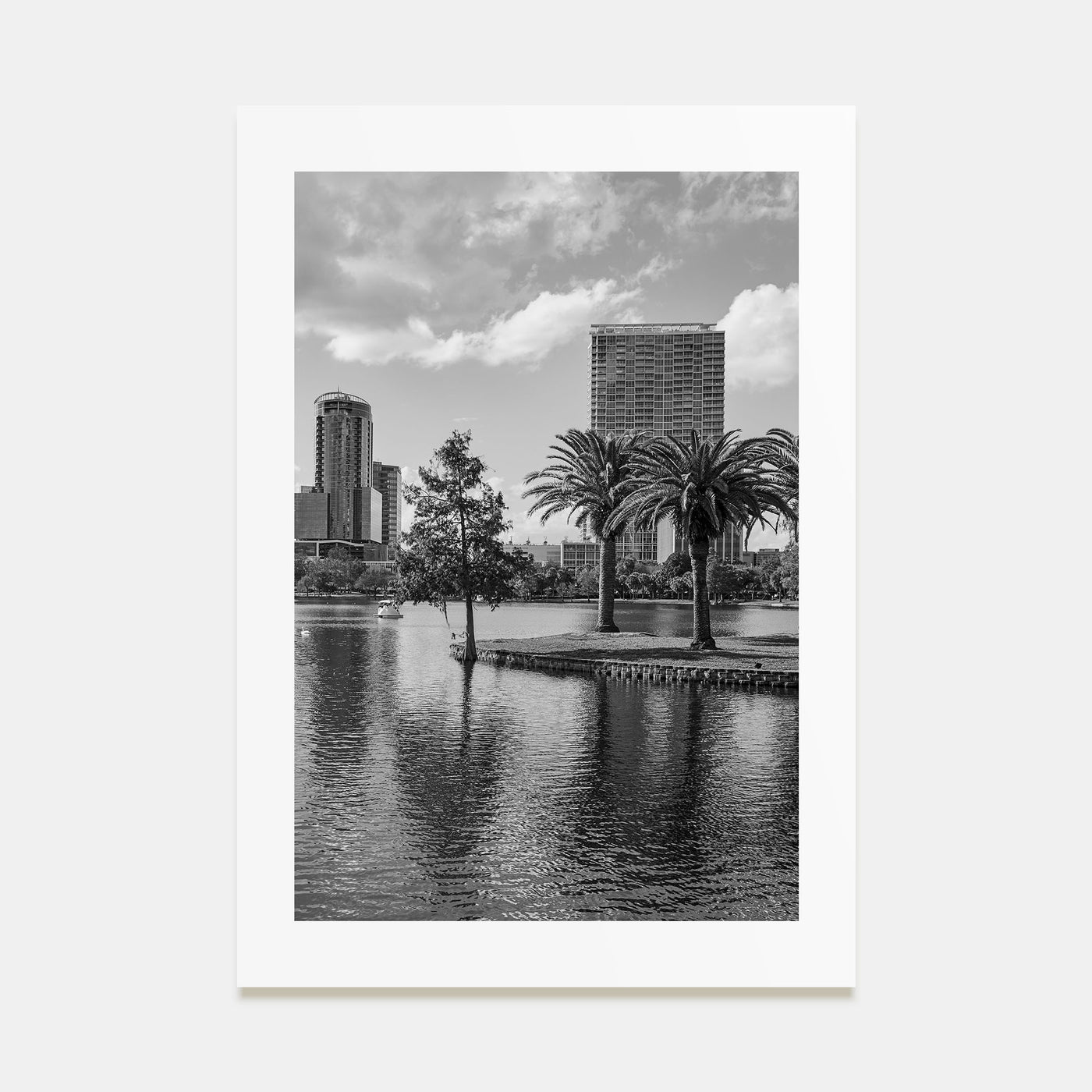 Orlando Photo B&W No 3 Poster