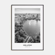 Orlando Portrait B&W No 3 Poster