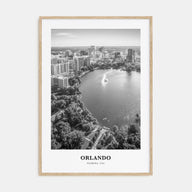 Orlando Portrait B&W No 3 Poster