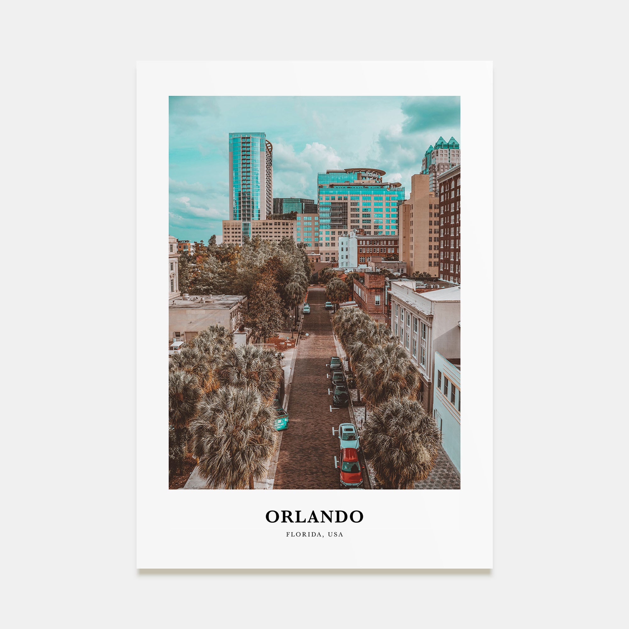 Orlando Portrait Color No 1 Poster