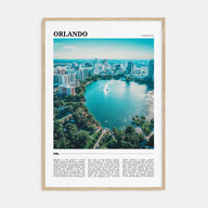 Orlando Travel Color No 2 Poster