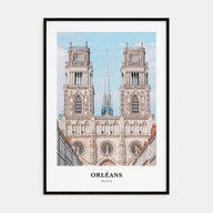 Orléans Portrait Color Poster