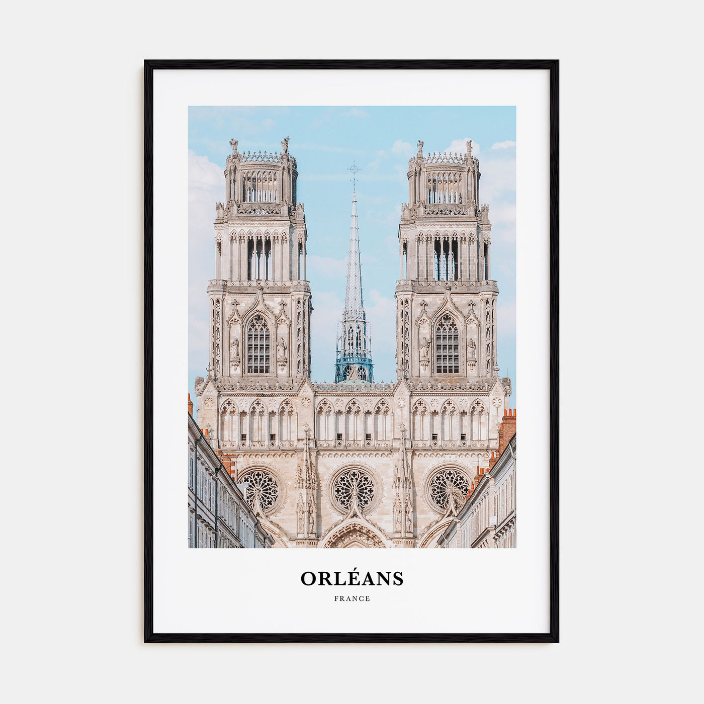 Orléans Portrait Color Poster