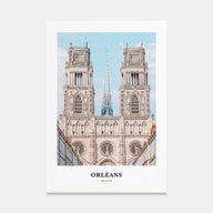 Orléans Portrait Color Poster